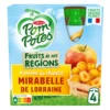 Compotes Fruits de nos régions pomme mirabelle de Lorraine - 90g