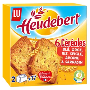 Biscottes 6 céréales - 300 g