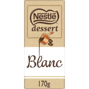 Tablette de chocolat blanc - 170g